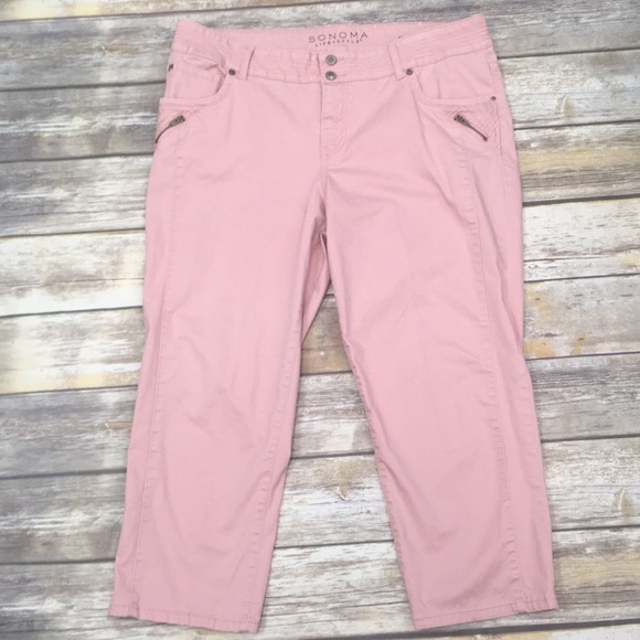 Sonoma Pants - Sonoma Pink Capris